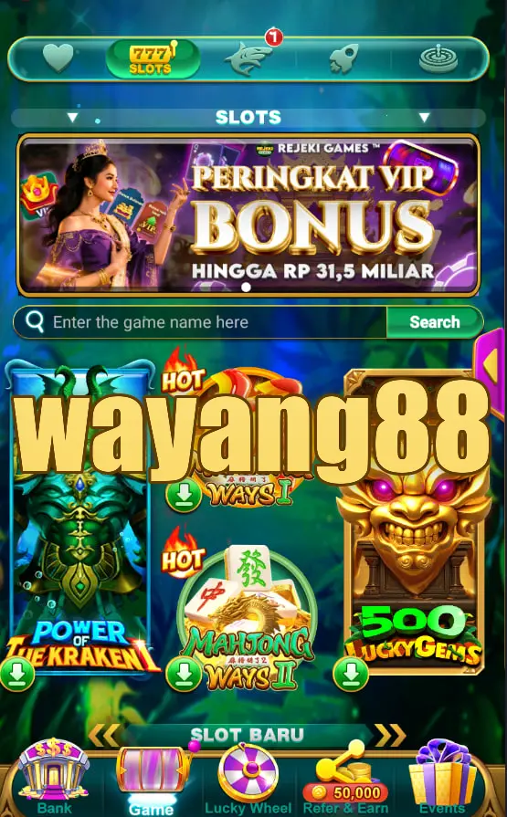 wayang88 Masuk